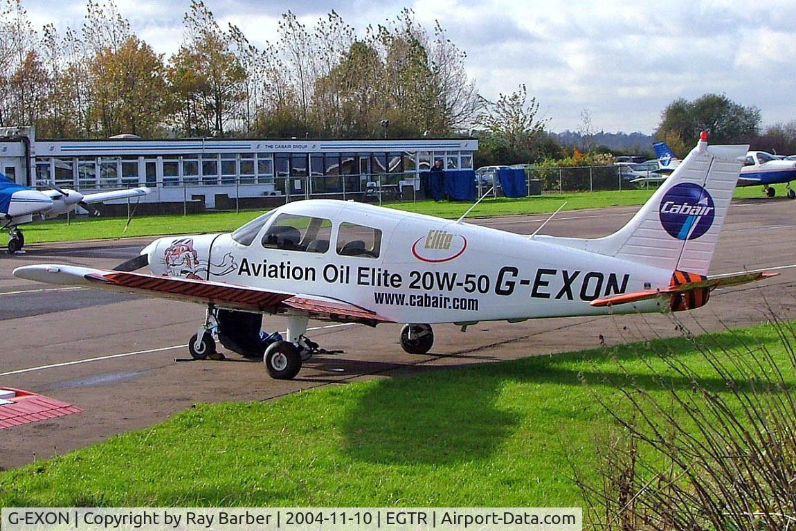 G-EXON, 1989 Piper PA-28-161 Cadet C/N 2841283, Piper PA-28-161 Cadet [2841283] (Cabair) Elstree~G 10/11/2004