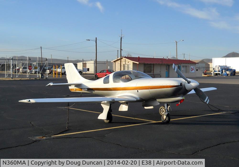 N360MA, Lancair 360 MK II C/N 422, Seen at Alpine Casparis Airport in Alpine, Texas