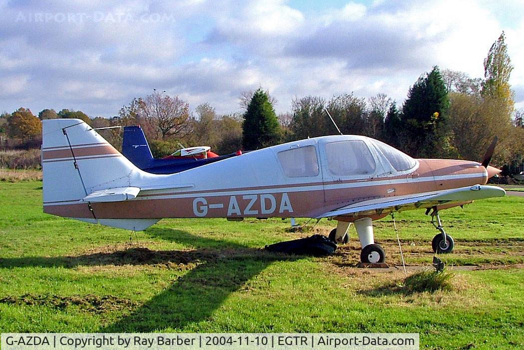 G-AZDA, 1970 Beagle B-121 Pup Series 1 (Pup 100) C/N B121-168, Beagle B.121 Pup 100 [B121-168] Elstree~G 10/11/2004