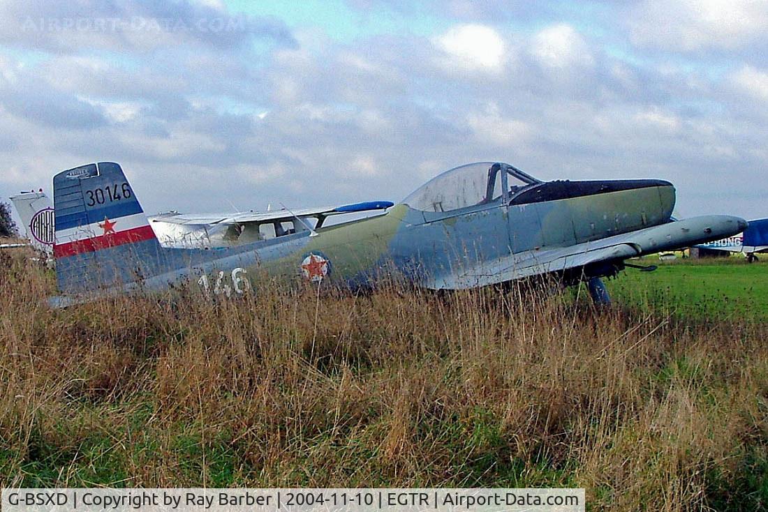 G-BSXD, 1977 Soko P-2 Kraguj C/N 030, SOKO J-20 Kraguj [030] Elstree~G 10/11/2004