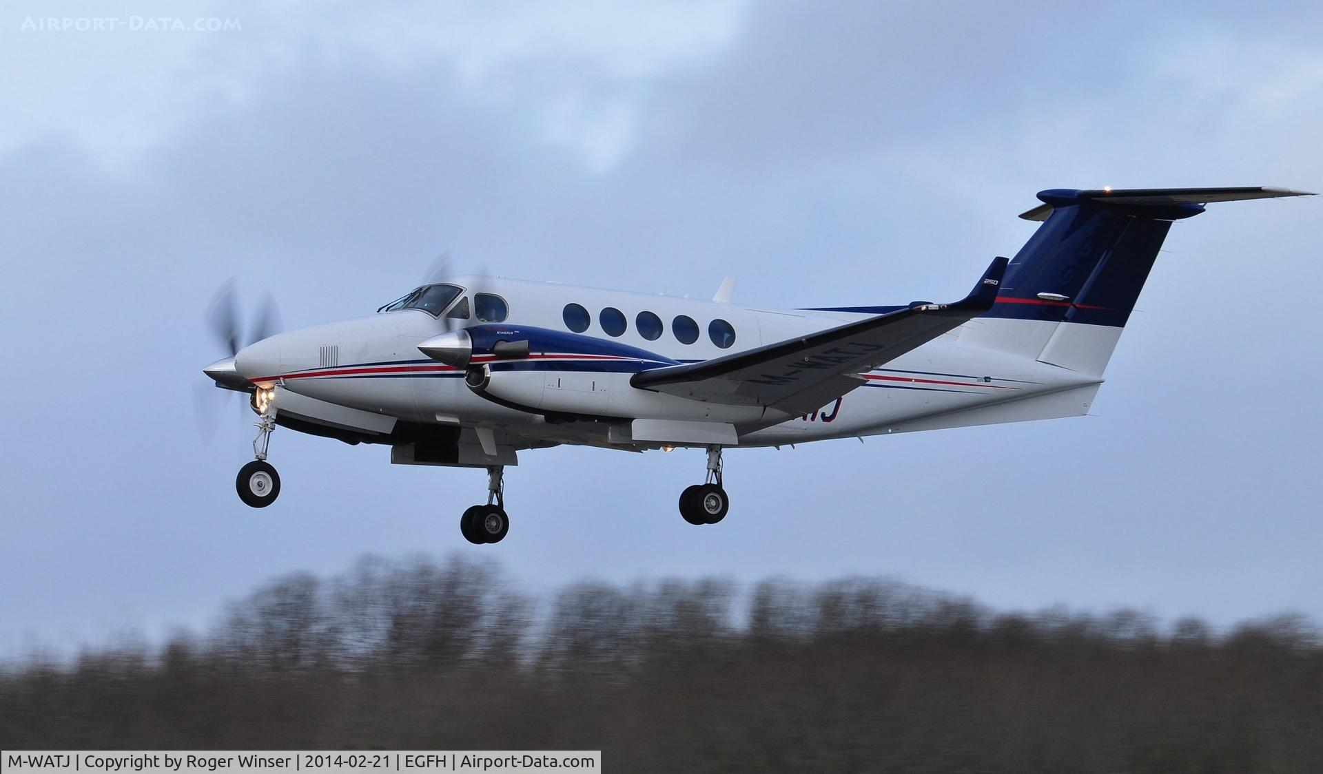 M-WATJ, 2012 Hawker Beechcraft B200GT King Air C/N BY-139, Visiting King Air operated by Saxonhenge.