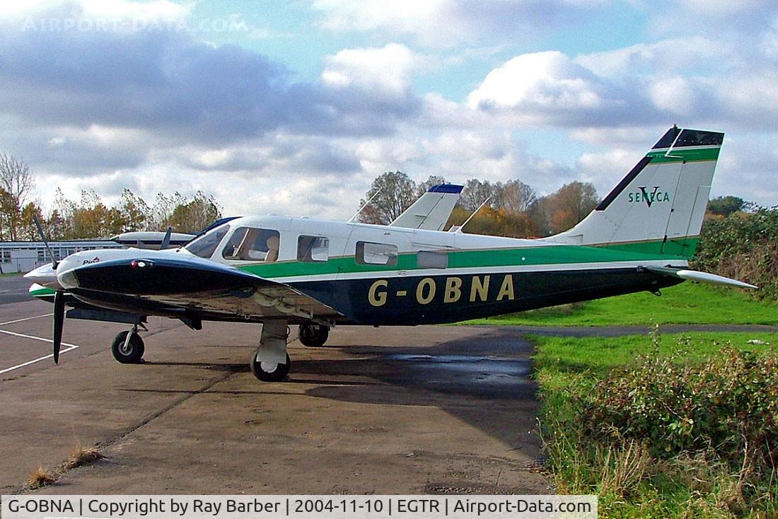 G-OBNA, 1997 Piper PA-34-220T Seneca V C/N 34-49002, Piper PA-34-220T Seneca V [3449002] Elstree~G 10/11/2004