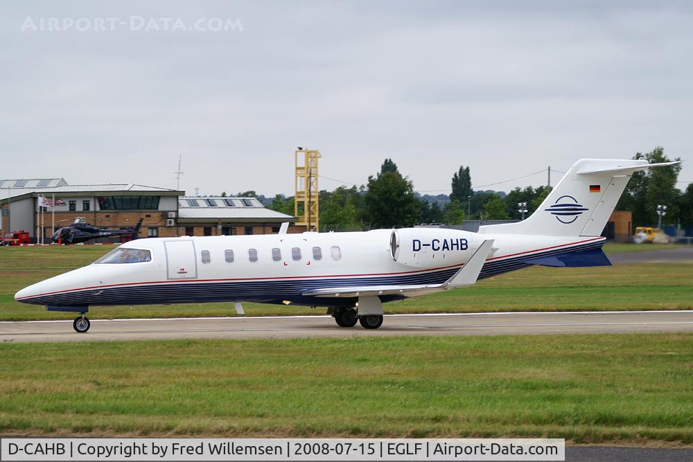 D-CAHB, 2008 Learjet 40 C/N 45-2093, SBAC SHOW