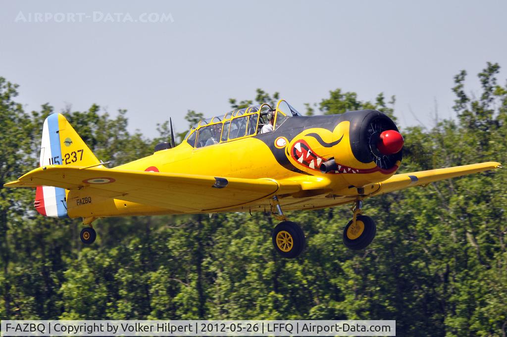 F-AZBQ, North American T-6G Texan C/N 182-535, at lffq