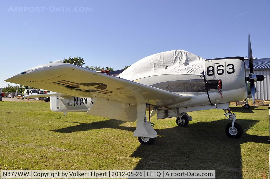 N377WW, 1954 North American T-28B Trojan C/N 200-140, at lffq