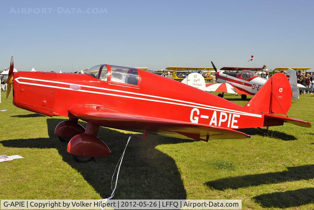 G-APIE, 1958 Tipsy Belfair C/N 535, at lffq
