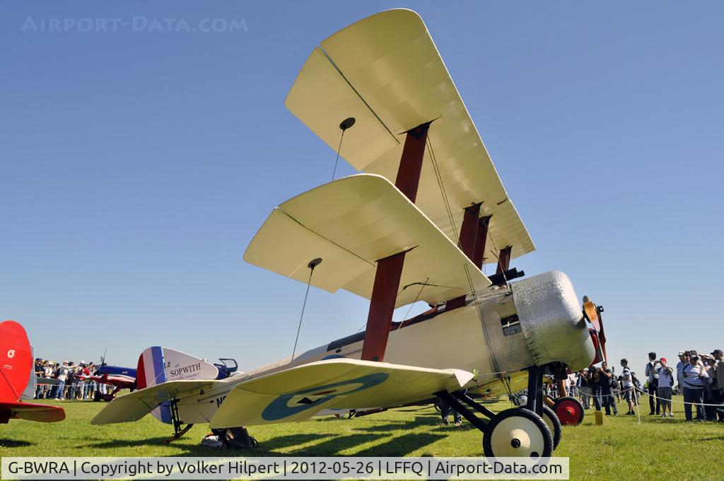 G-BWRA, 1988 Sopwith Triplane Replica C/N PFA 021-10035, at lffq
