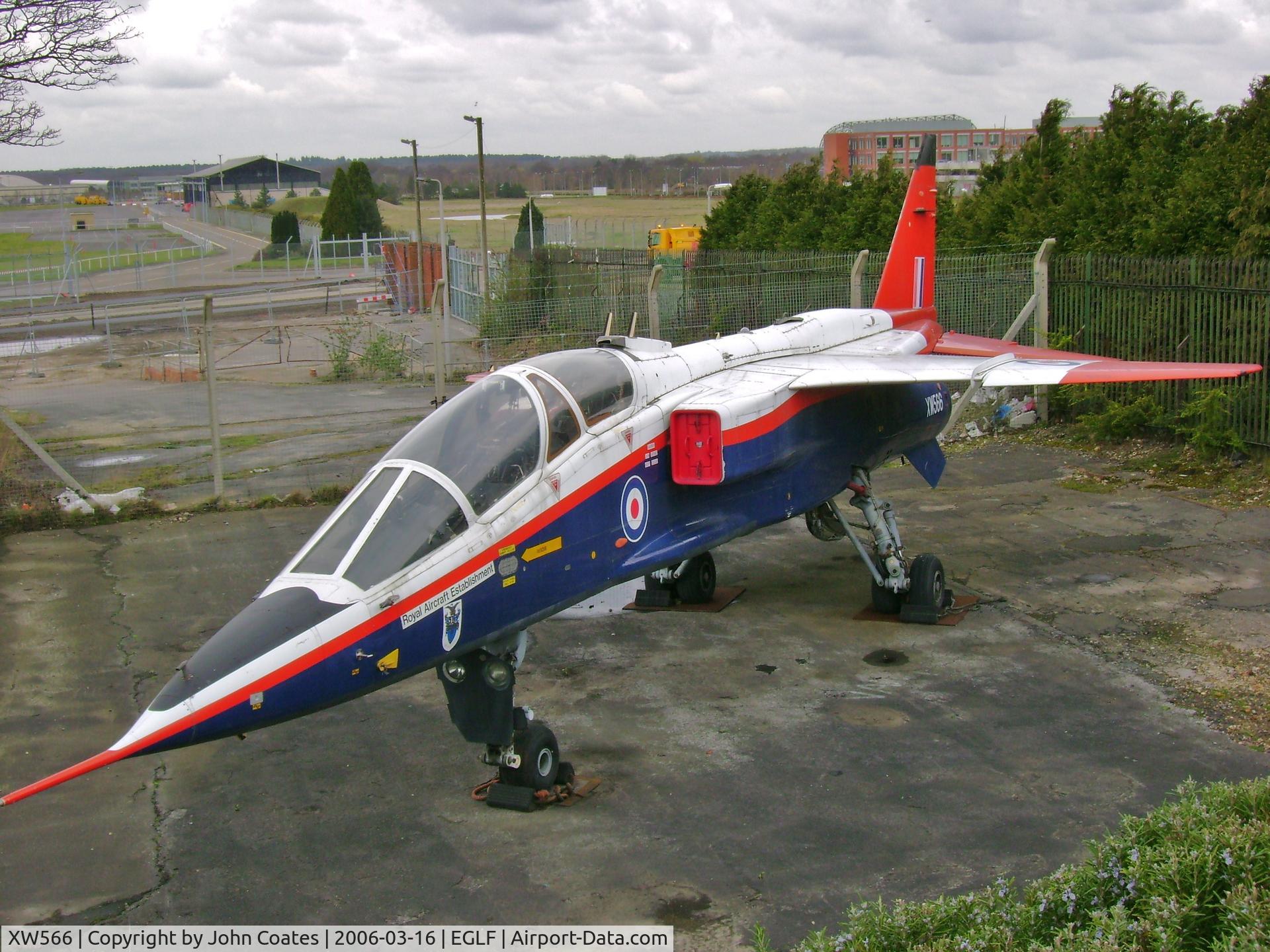 XW566, 1971 Sepecat Jaguar B C/N B.08, At FAST museum