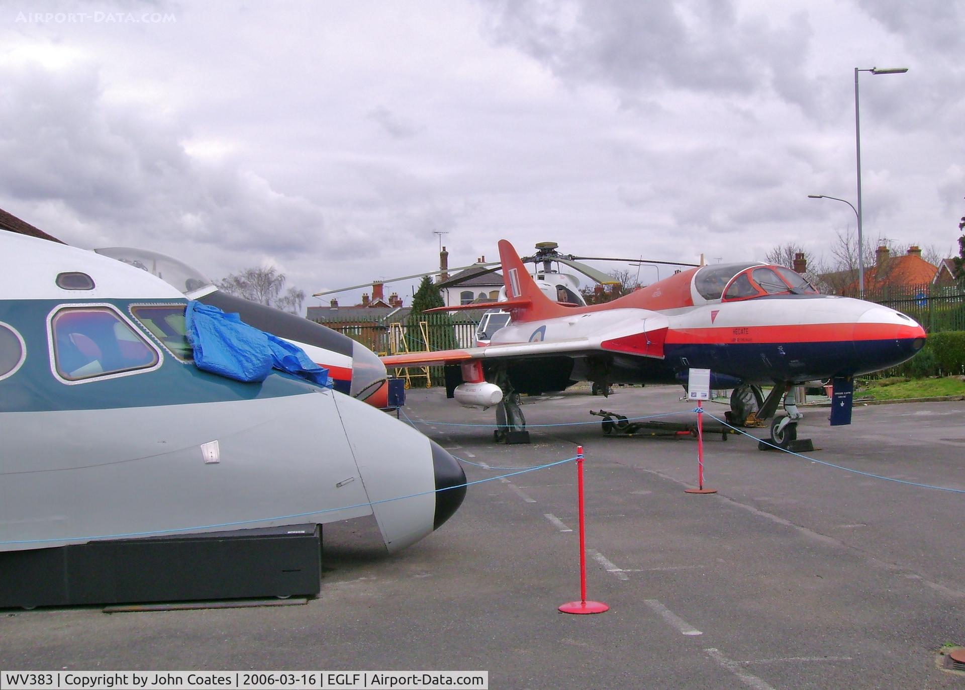 WV383, 1965 Hawker Hunter T.7 C/N 41H-670829, At FAST museum