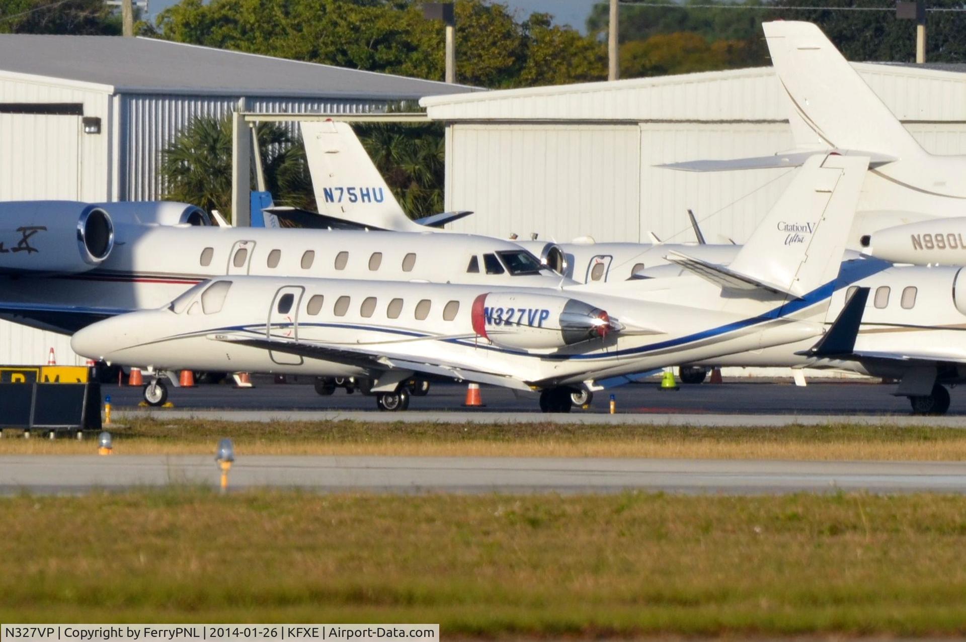 N327VP, 1995 Cessna 560 Citation Excel Ultra C/N 560-0343, Citation 560 at sunrise.