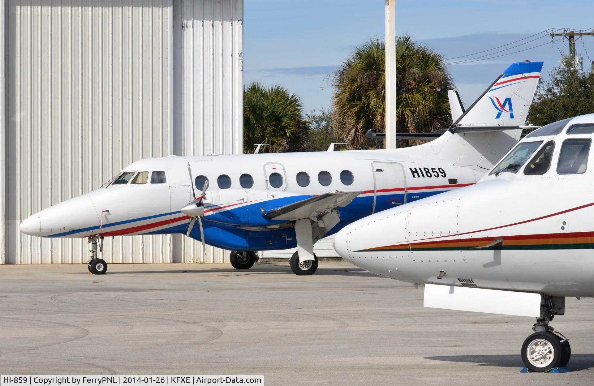 HI-859, 1988 British Aerospace BAe-3201 Jetstream C/N 805, Aerolinas Mas BAe31 stored in FXE