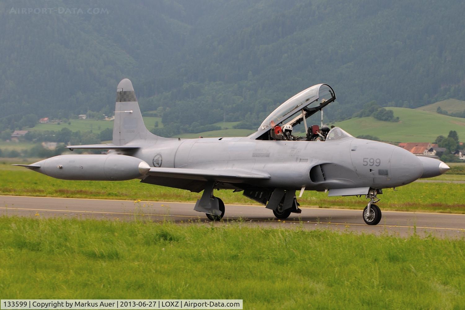 133599, 1957 Canadair CT-133 Silver Star C/N T33-599, Airpower