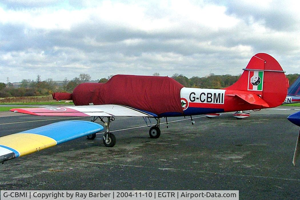 G-CBMI, 1985 Bacau Yak-52 C/N 855907, Yakovlev Yak-52 [855906] Elstree~G 10/11/2004