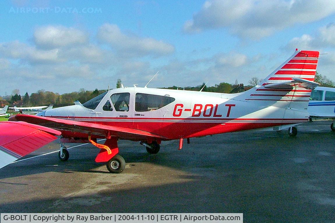 G-BOLT, 1978 Rockwell Commander 114 C/N 14428, Rockwell Commander 114 [14428] Elstree~G 10/11/2004
