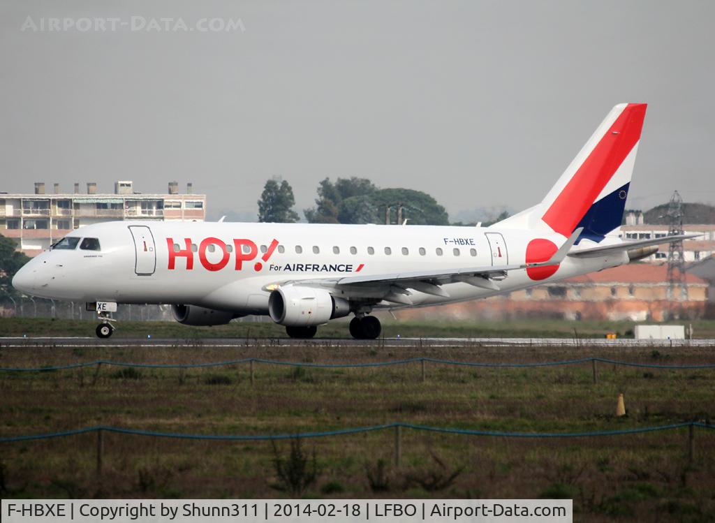 F-HBXE, 2009 Embraer 170ST (ERJ-170-100ST) C/N 17000286, Lining up rwy 32R for departure