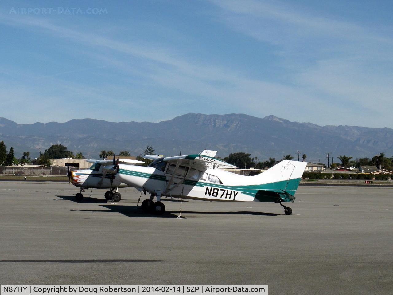 N87HY, 2000 Maule M-7-235C Orion C/N 25050C, 2000 Maule M-7-235C ORION, Lycoming IO-540-W1A5 235 Hp, CS prop, 5 position flaps, fifth seat, spring aluminum main gear, 18 ORIONs delivered in 2000.