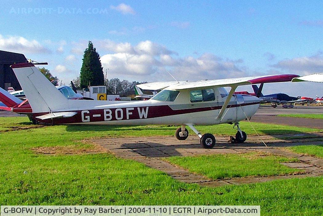 G-BOFW, 1975 Cessna A150M Aerobat C/N A150-0612, Cessna A.150M Aerobat [A150-0612] Elstree~G 10/11/2004
