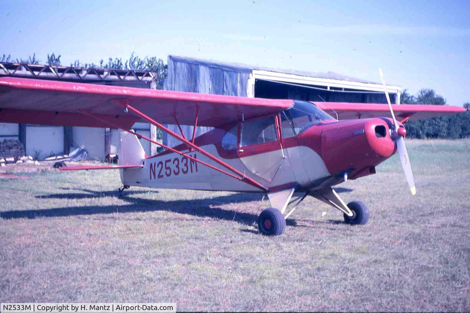 N2533M, 1946 Piper PA-12 Super Cruiser C/N 12-925, Flew this plane in Wichita, Kansas in 1962.  Was part of the Christian Flying Club.