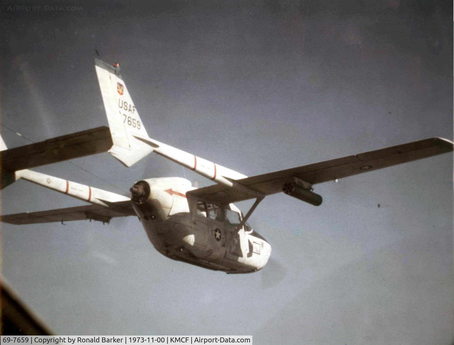 69-7659, 1969 Cessna O-2A Super Skymaster Super Skymaster C/N 337M-0457, On the way to Avon Park,  MacDill AFB, FL