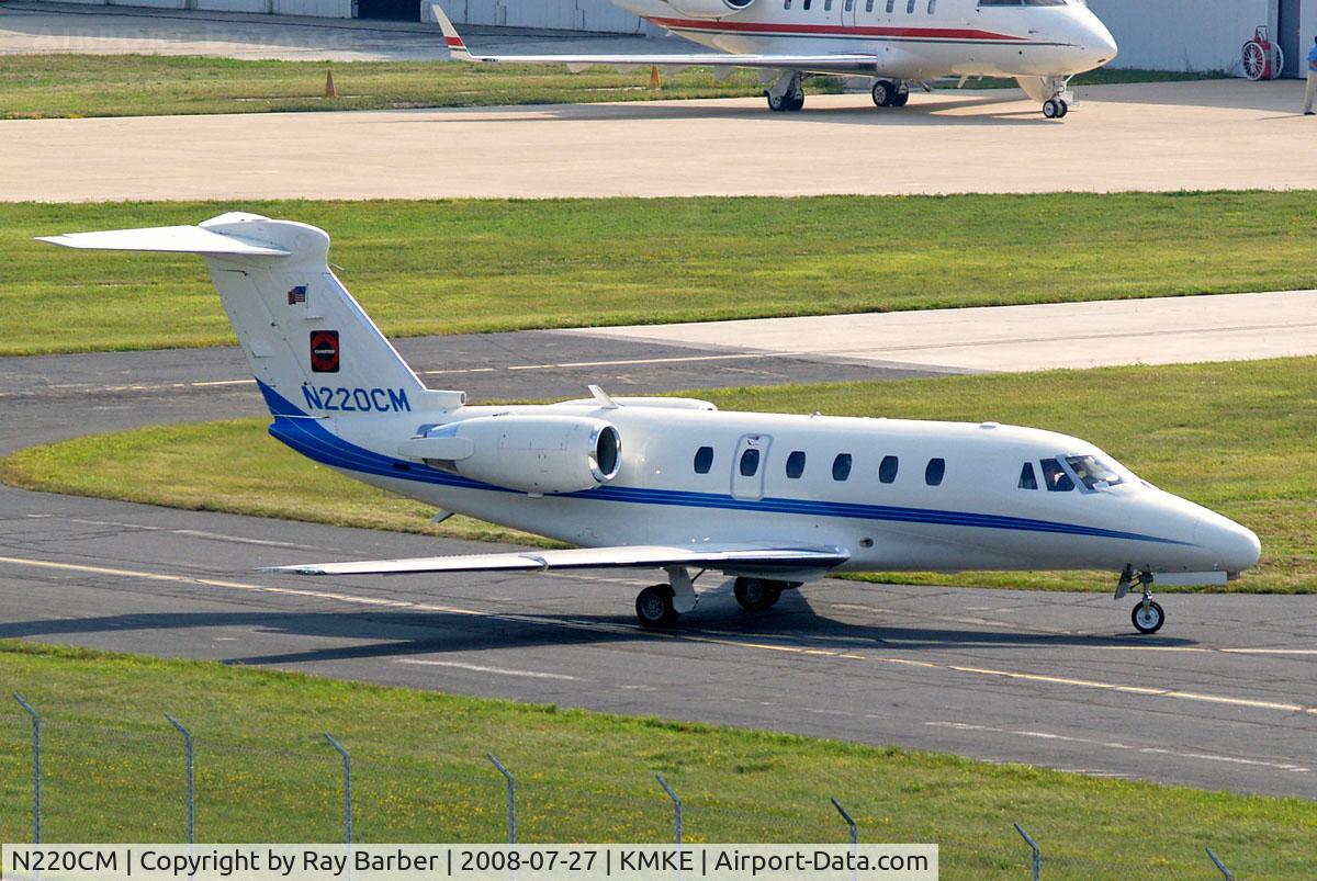 N220CM, 1988 Cessna 650 C/N 650-0160, Cessna Citation III [650-0160] Milwaukee~N 27/07/2008