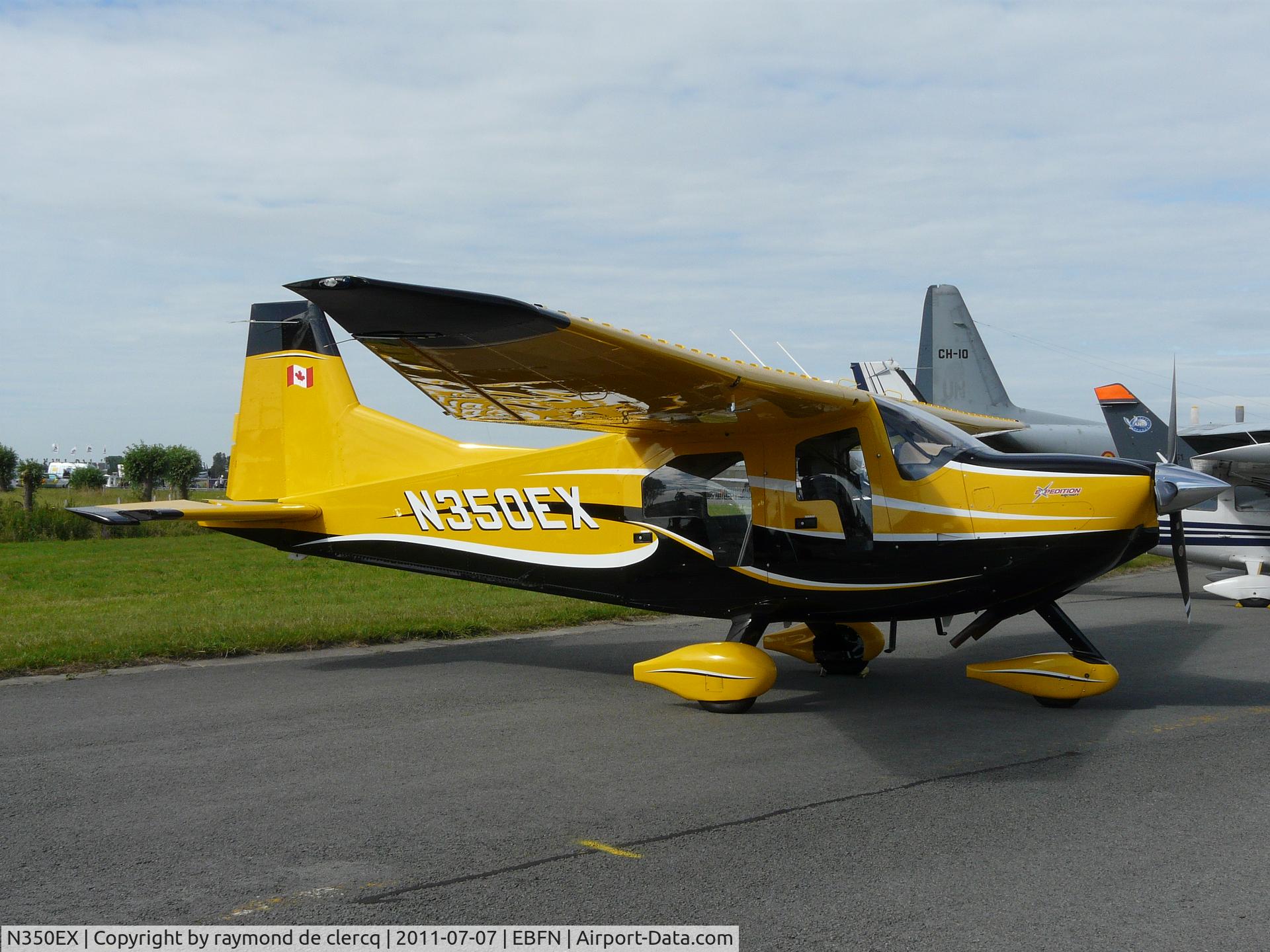 N350EX, Found FBA-2C3 C/N 303, Koksijde Airshow  on 7-7-2011