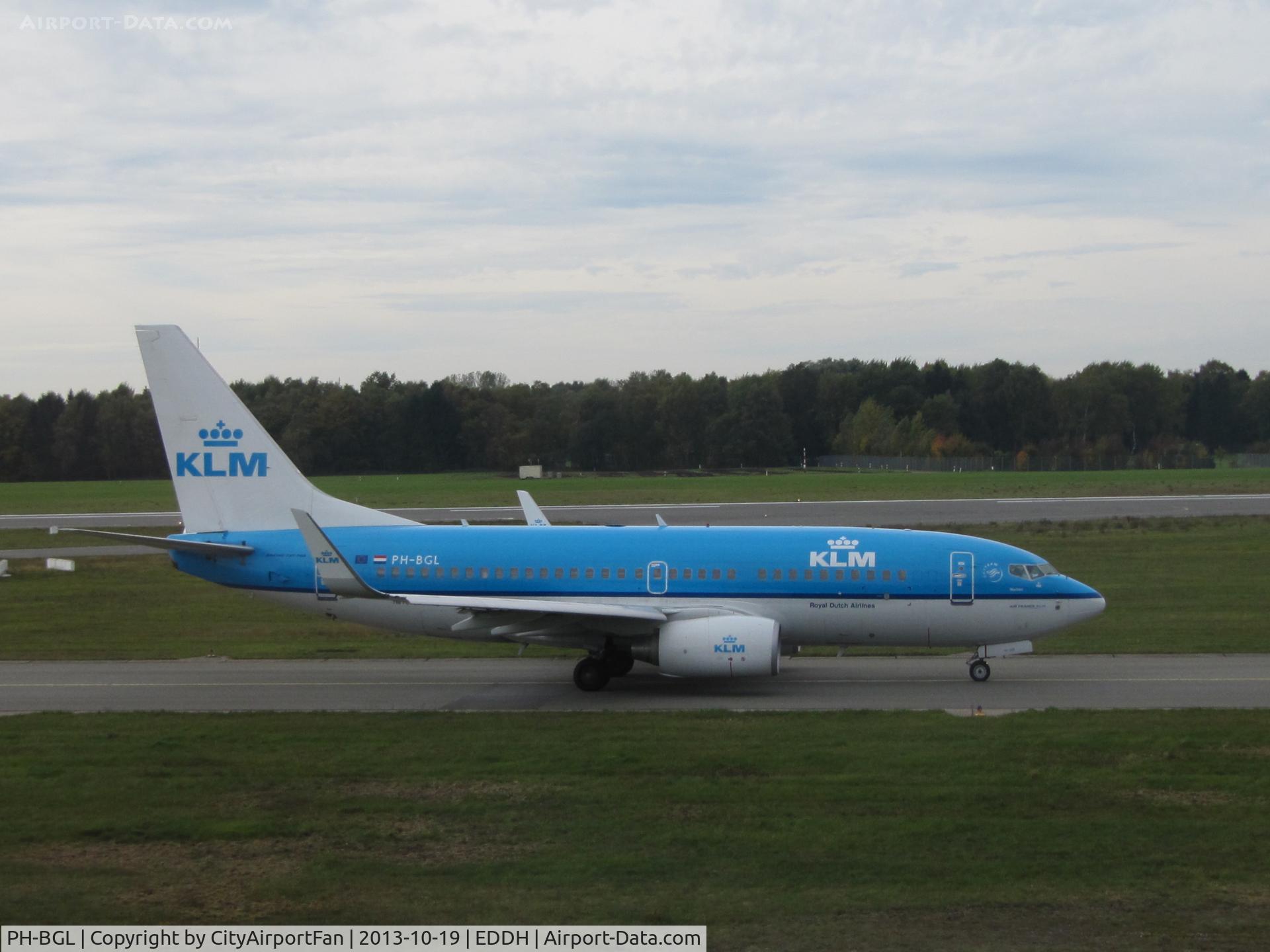 PH-BGL, 2010 Boeing 737-7K2 C/N 30369, KLM Royal Dutch Airlines (KLM)