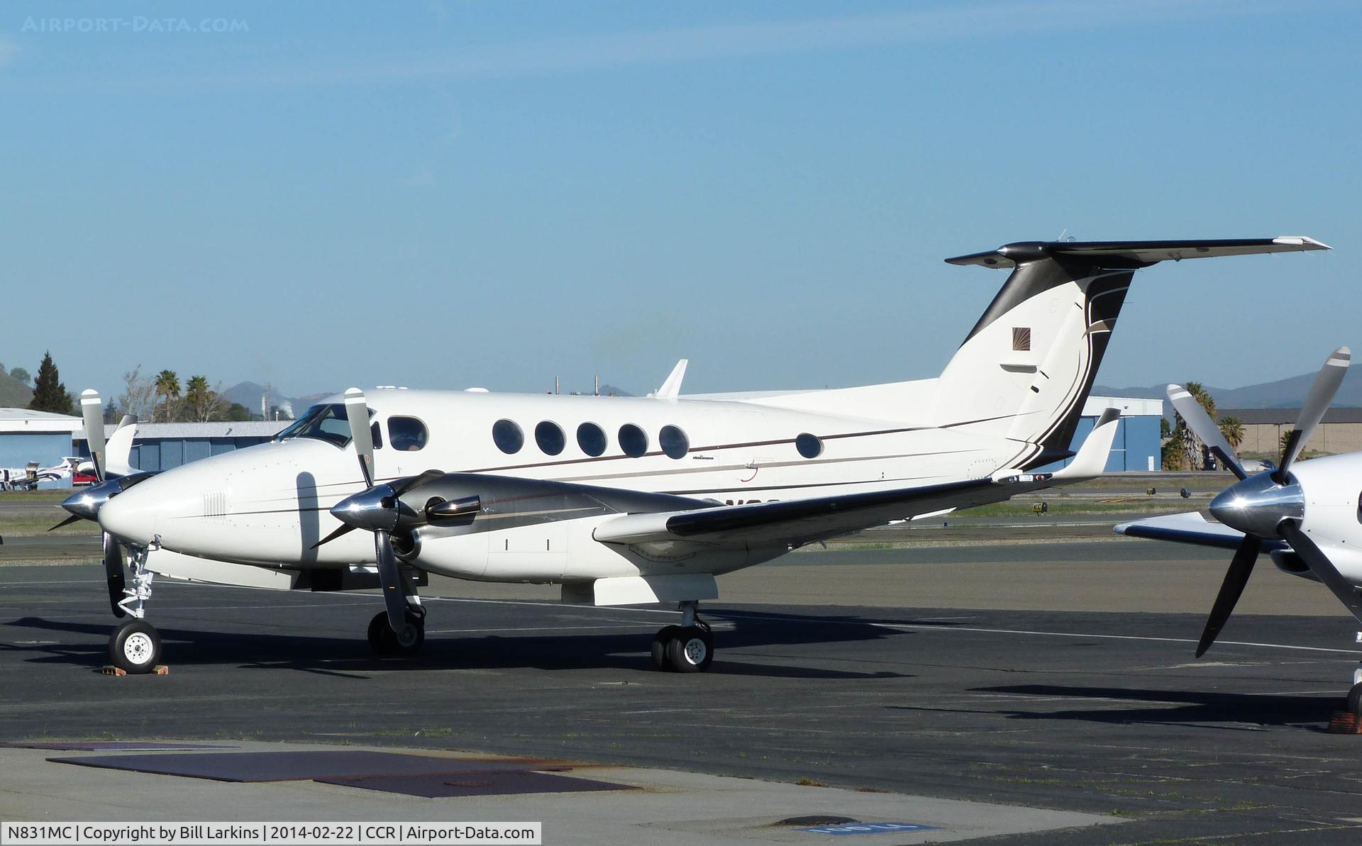 N831MC, 1981 Beech B200 King Air C/N BB-925, Visitor