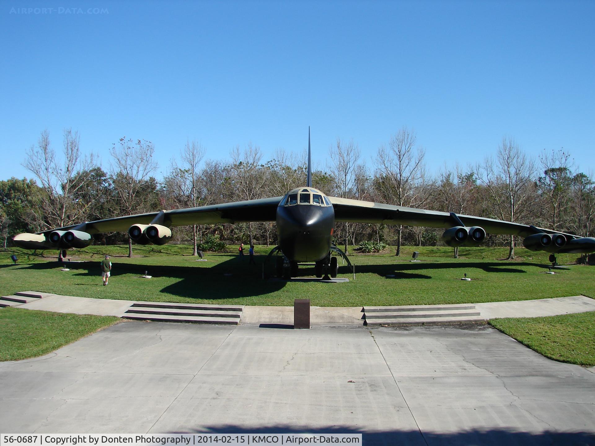 56-0687, 1956 Boeing B-52D Stratofortress C/N 464058, B-52 Stratofortress on display at B-52 Park