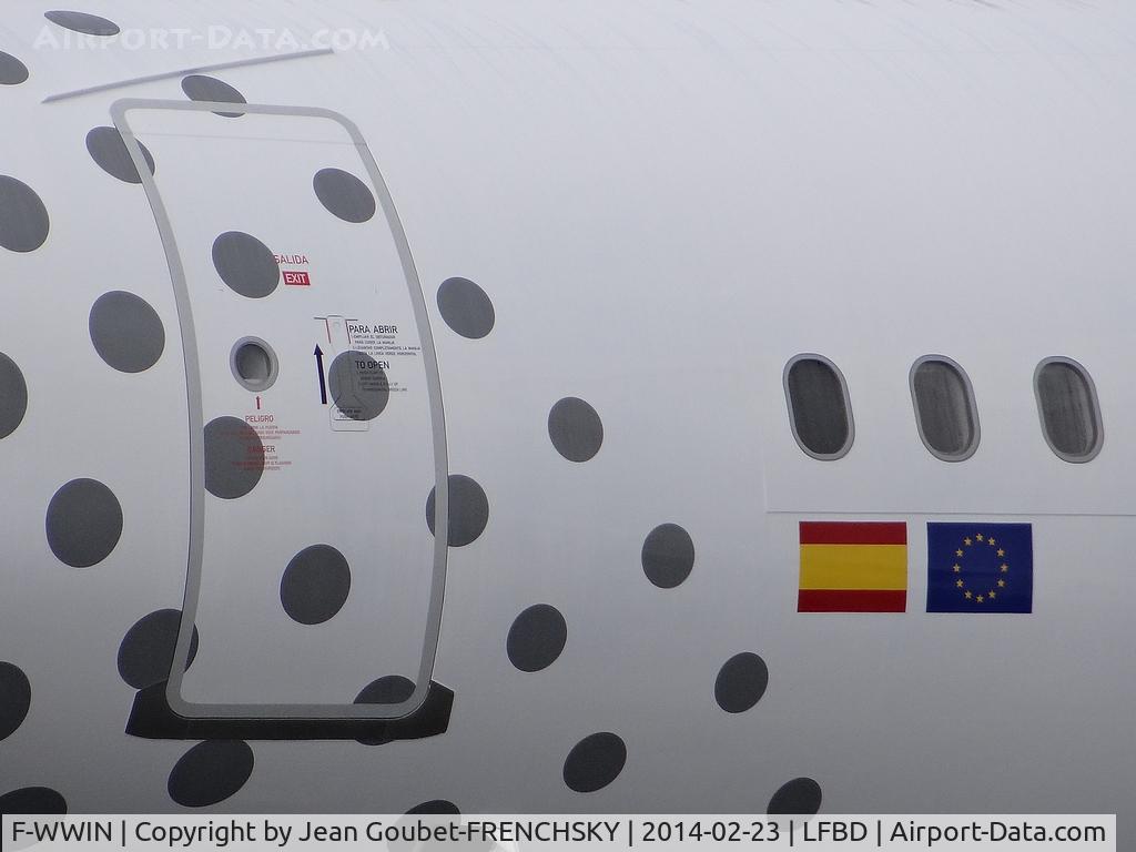 F-WWIN, 2013 Airbus A320-232 C/N 5641, VUELING sn 6045 ?  EC-...