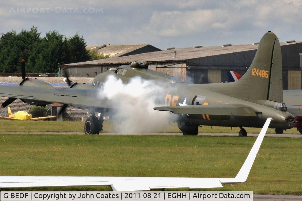 G-BEDF, 1944 Boeing B-17G Flying Fortress C/N 8693, Fire two !