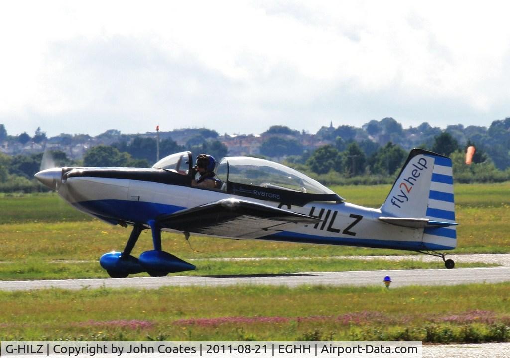 G-HILZ, 2006 Vans RV-8 C/N PFA 303-14471, Off to the seafront show