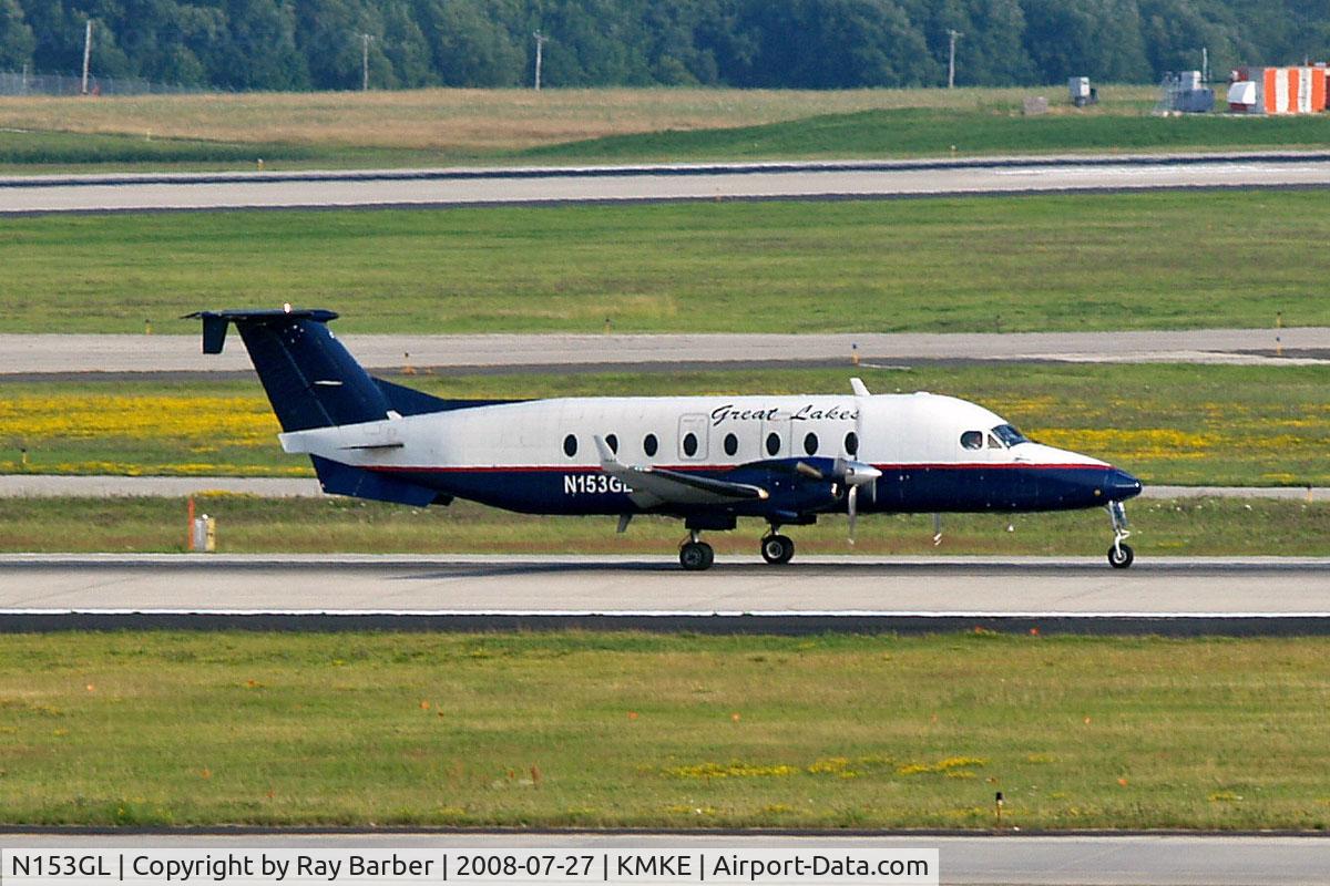 N153GL, 1995 Beech 1900D C/N UE-153, Beech 1900D [UE-153] (Great Lakes Airlines) Milwaukee~N 27/07/2008