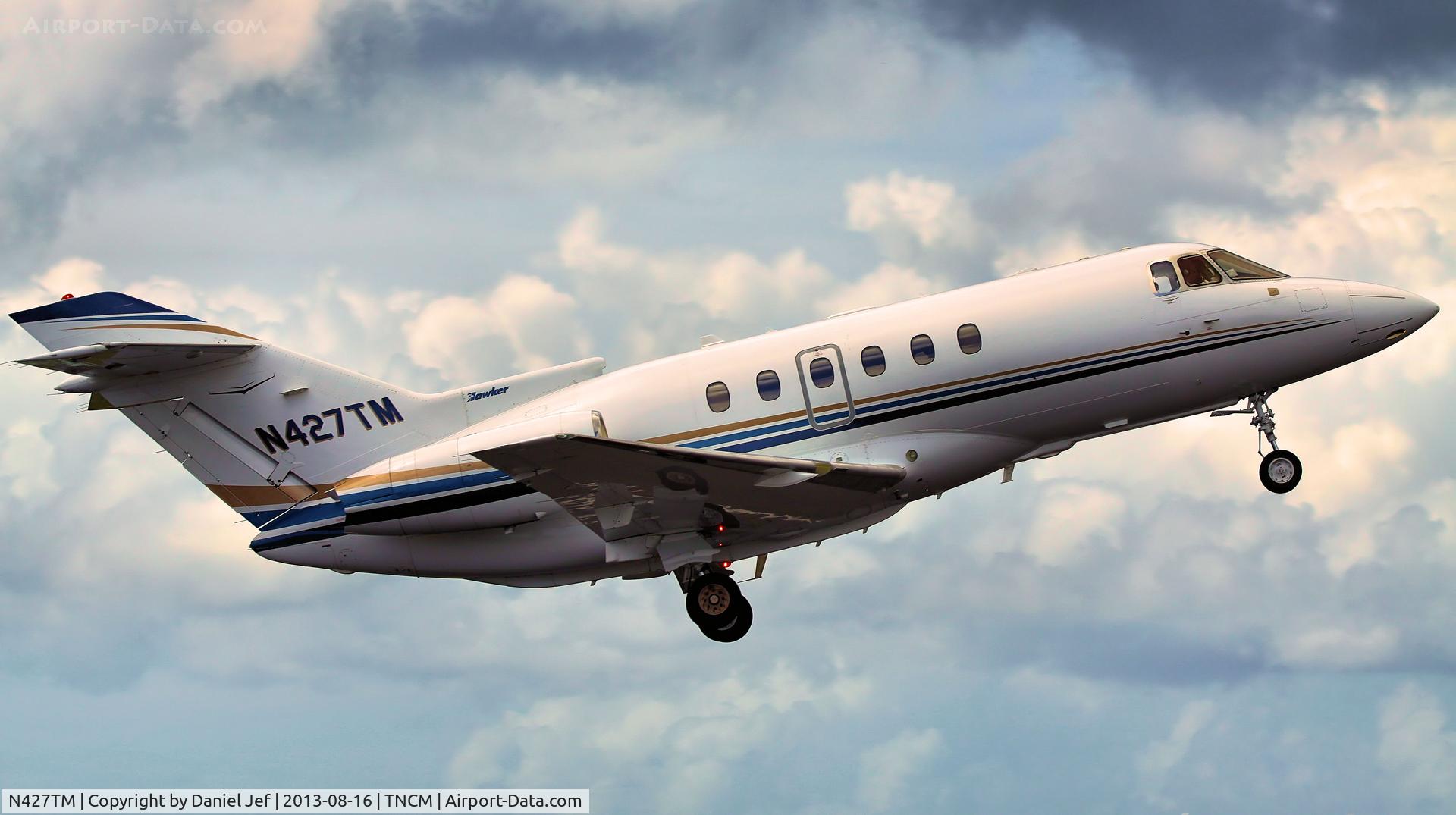 N427TM, 2005 Raytheon Hawker 800XP C/N 258720, N427TM