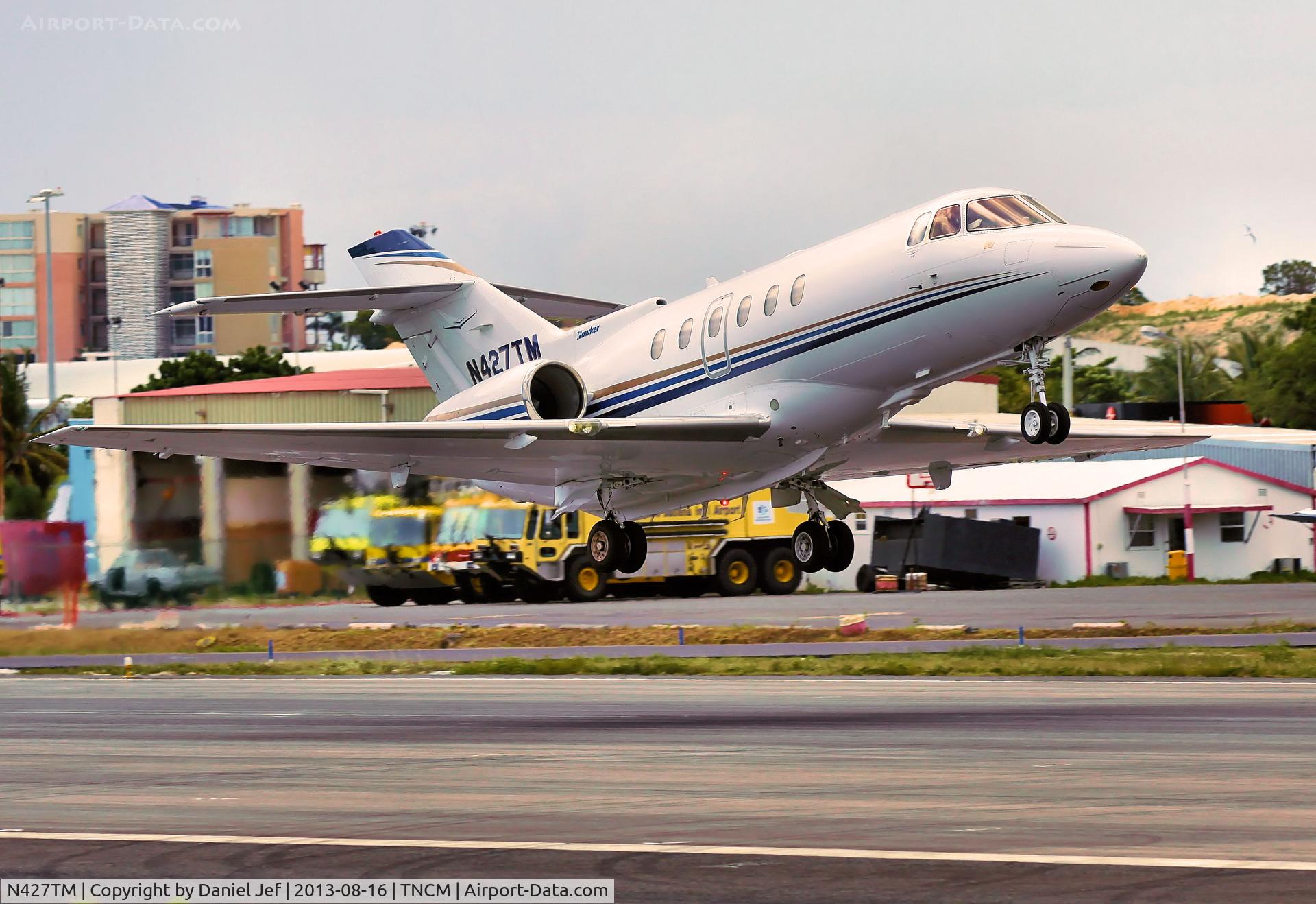 N427TM, 2005 Raytheon Hawker 800XP C/N 258720, N427TM