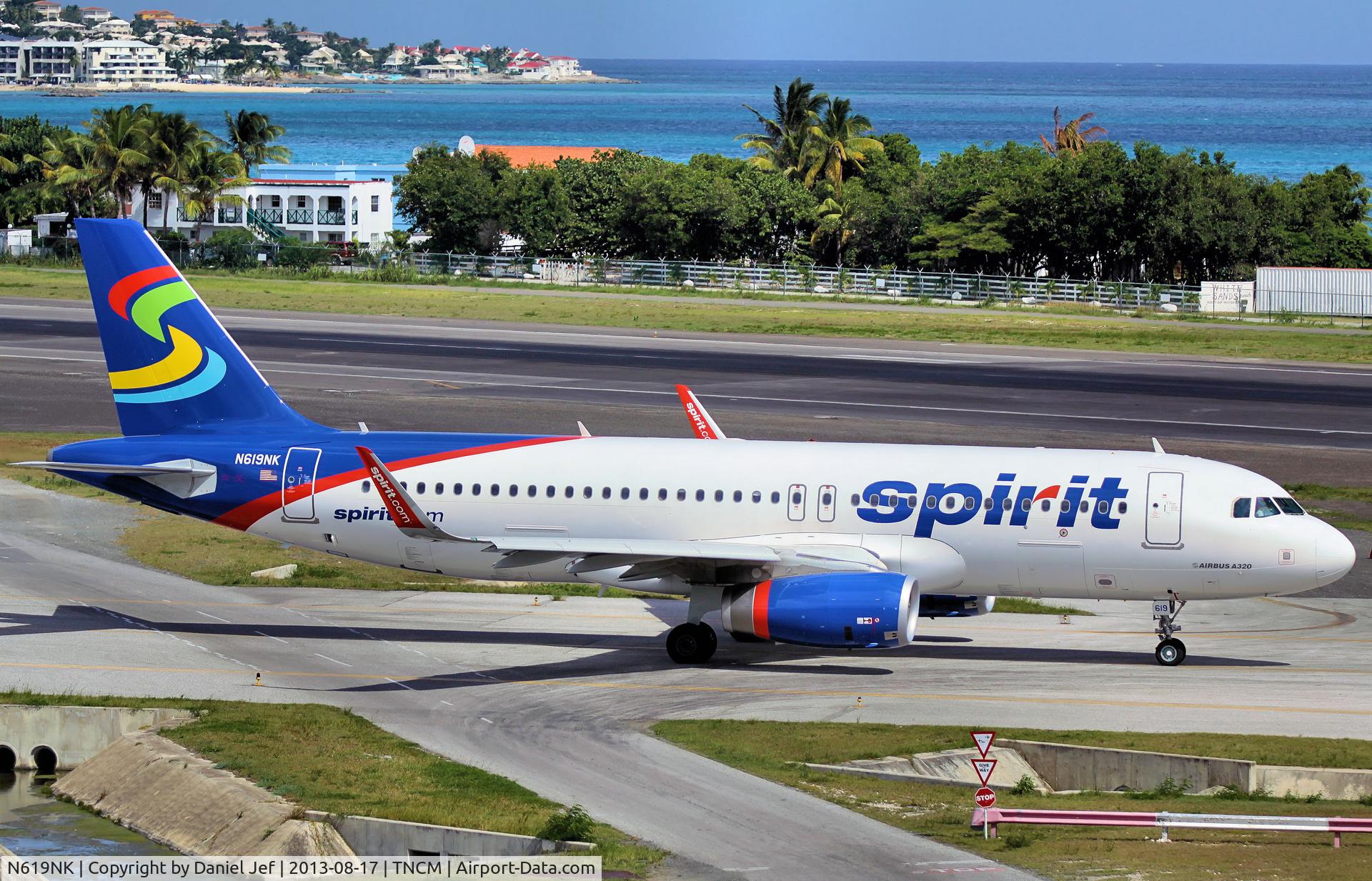 N619NK, 2013 Airbus A320-232 C/N 5517, n619NK