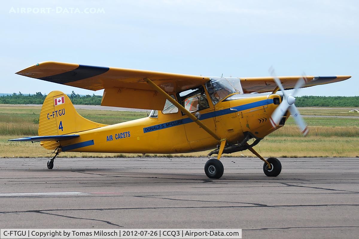 C-FTGU, 1953 Cessna 305C C/N 23646, Debert Airport, Nova Scotia, Canada