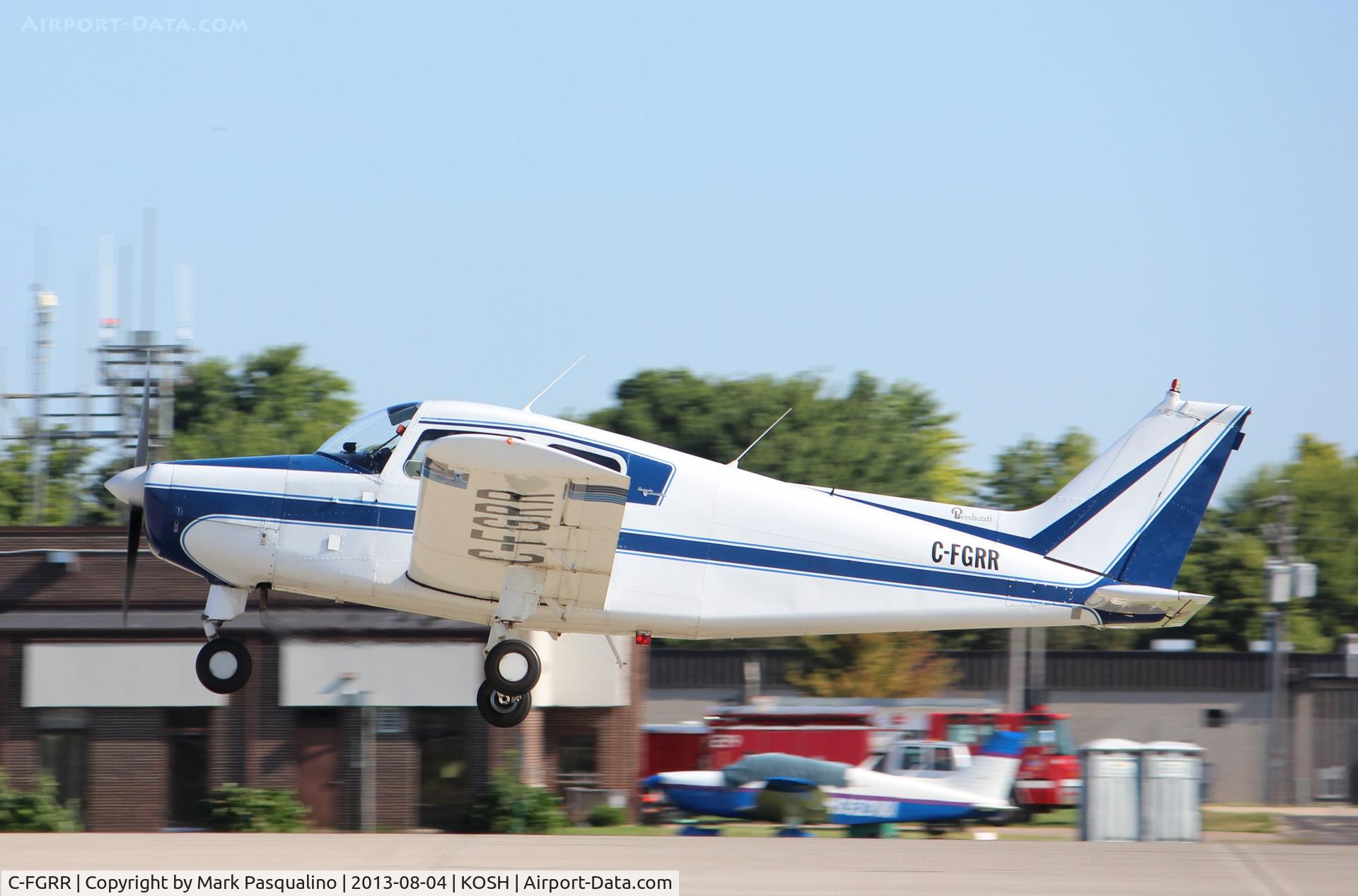 C-FGRR, 1963 Beech 23 Musketeer C/N M 144, Beech 23