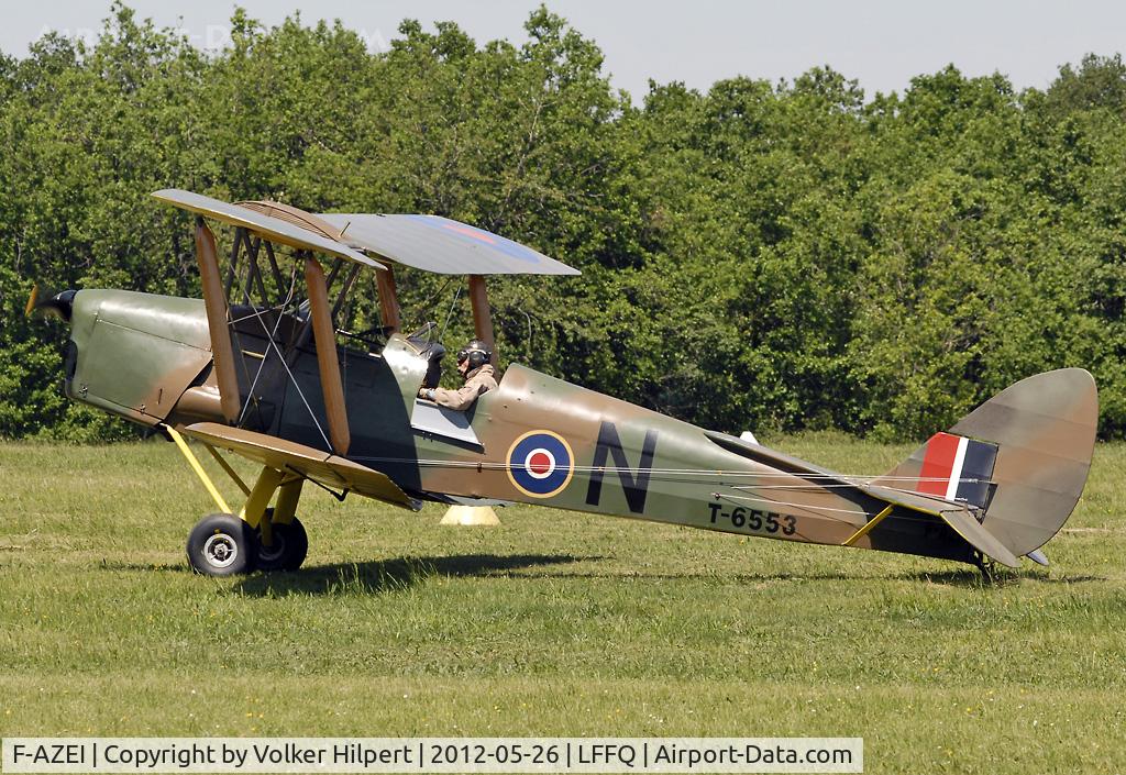 F-AZEI, 1941 De Havilland DH-82A Tiger Moth II C/N 84882, at lffq