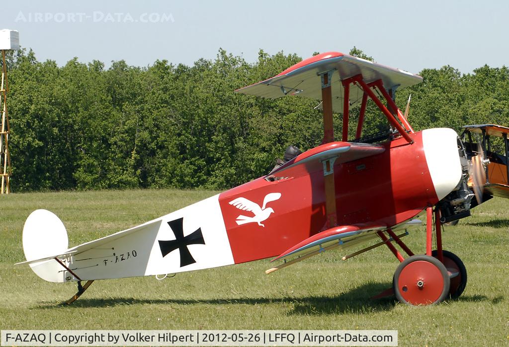 F-AZAQ, Fokker Dr.1 Triplane Replica C/N 01, at lffq