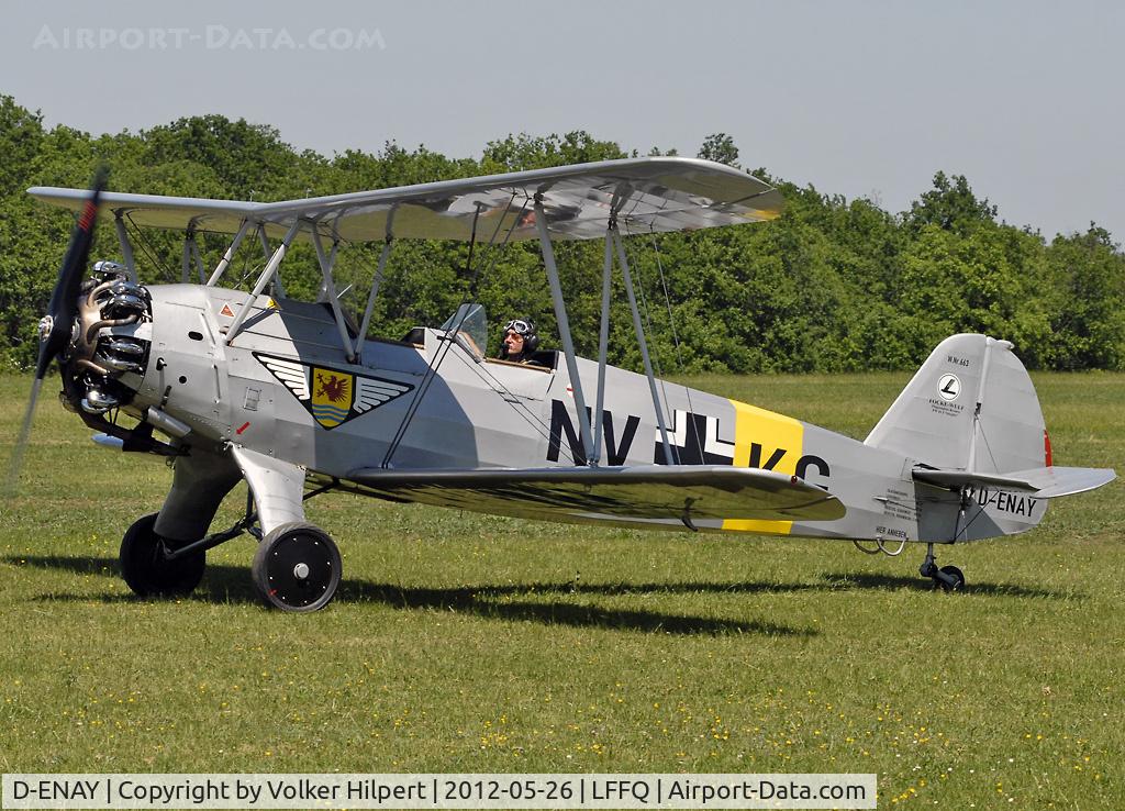 D-ENAY, 1940 Focke-Wulf Sk12 Stieglitz (Fw-44J) C/N 45, at lffq