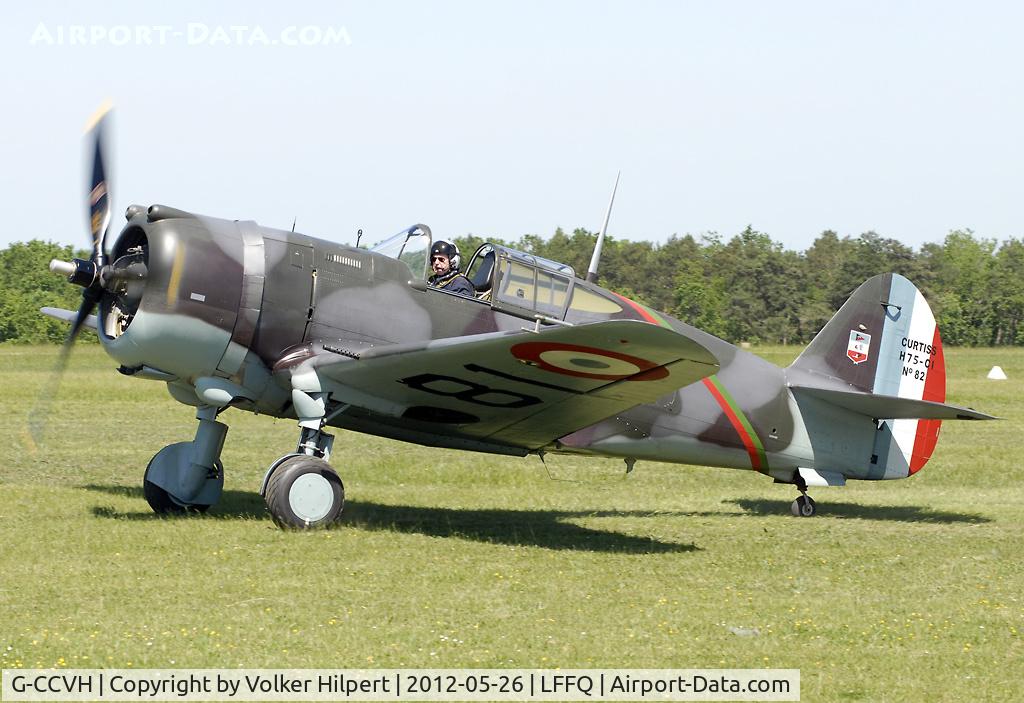 G-CCVH, 1939 Curtiss H-75A-1 C/N 12881, at lffq