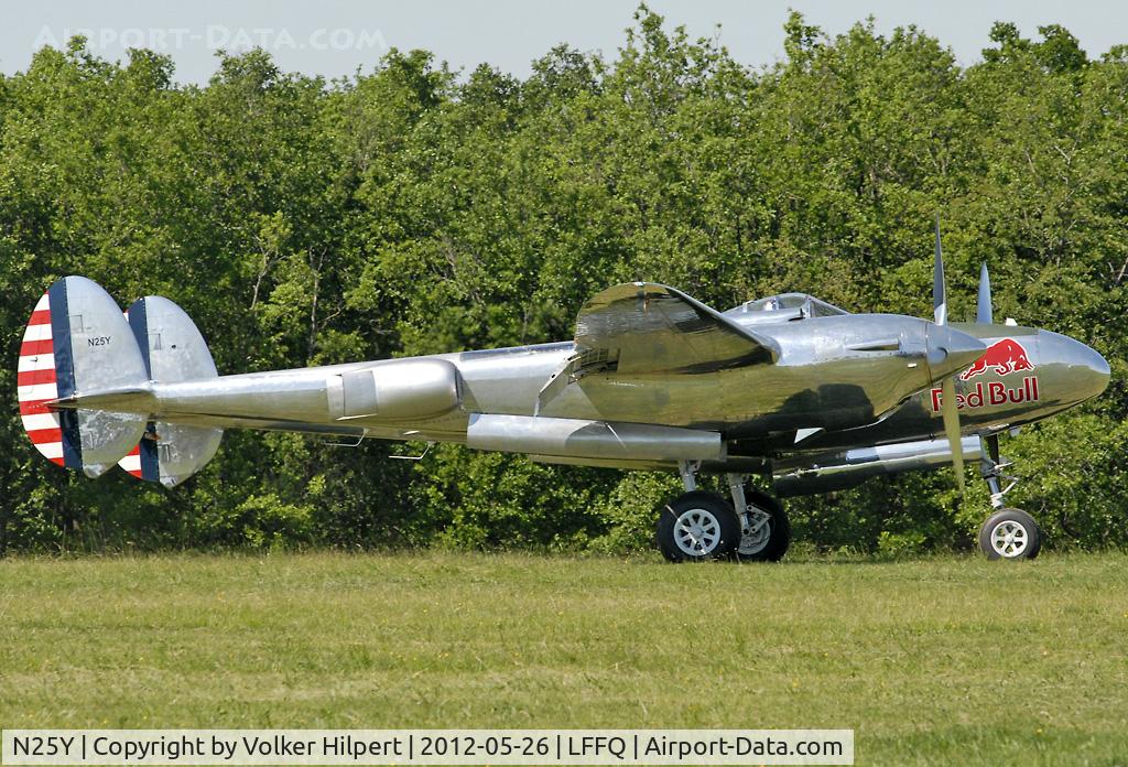 N25Y, 1944 Lockheed P-38L-5LO Lightning C/N AF44-53254, at lffq