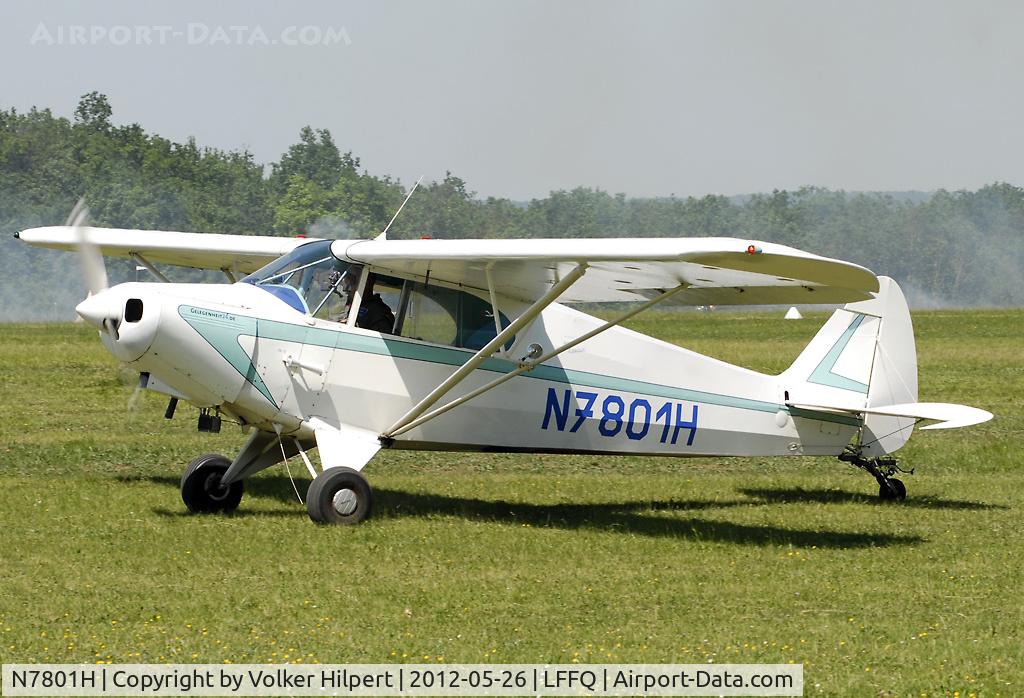 N7801H, 1946 Piper PA-12 Super Cruiser C/N 12-698, at lffq