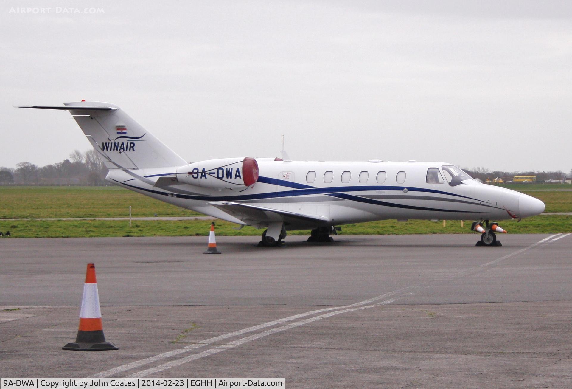 9A-DWA, 2008 Cessna 525A CitationJet CJ2+ C/N 525A-0412, At Signatures