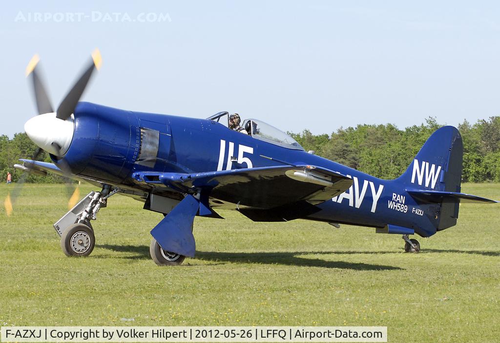 F-AZXJ, 1949 Hawker Sea Fury FB.11 C/N 37733, at lffq