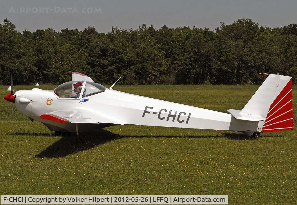 F-CHCI, Scheibe SF-25E Super Falke C/N 4329, at lffq