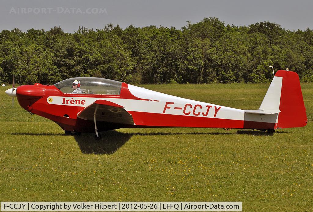 F-CCJY, 1974 Scheibe SF-28A Tandem-Falke Tandem Falke C/N 5763, at lffq