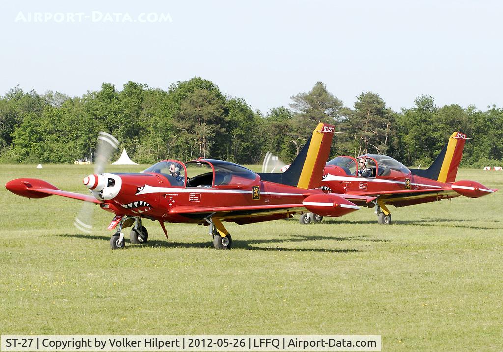 ST-27, SIAI-Marchetti SF-260M C/N 10-27, at lffq