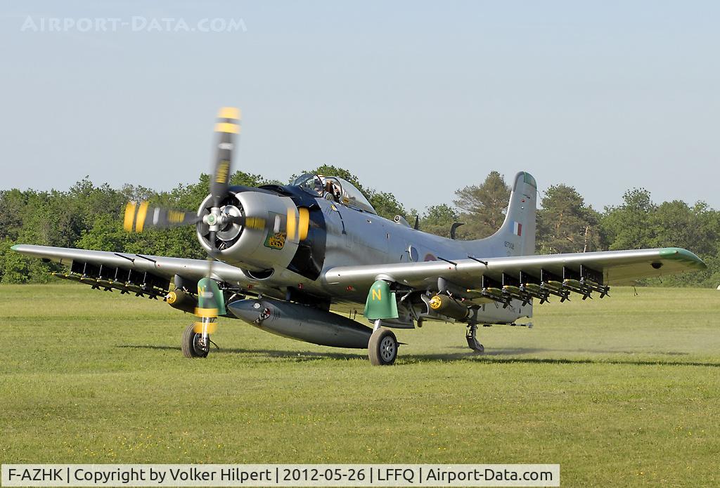 F-AZHK, Douglas AD-4N Skyraider C/N 7802, at lffq