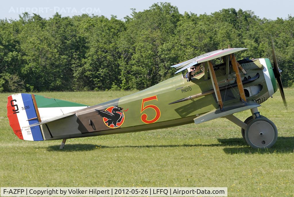 F-AZFP, SPAD S-XIII C1 C/N 4377, at lffq